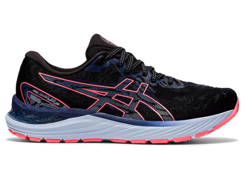 Sapatilhas Running Asics GEL-CUMULUS 23 Mulher Pretas, 7881A978.282